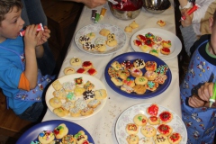 2013 Oktober: Weihnachtsbäckerei im GrüZe