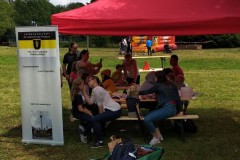 2019 Juli: Kinderschminken im Tiergarten in Straubing