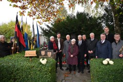 2024 November:  Andacht beim Denkmal der Sudetendeutschen am Friedhof Straubing